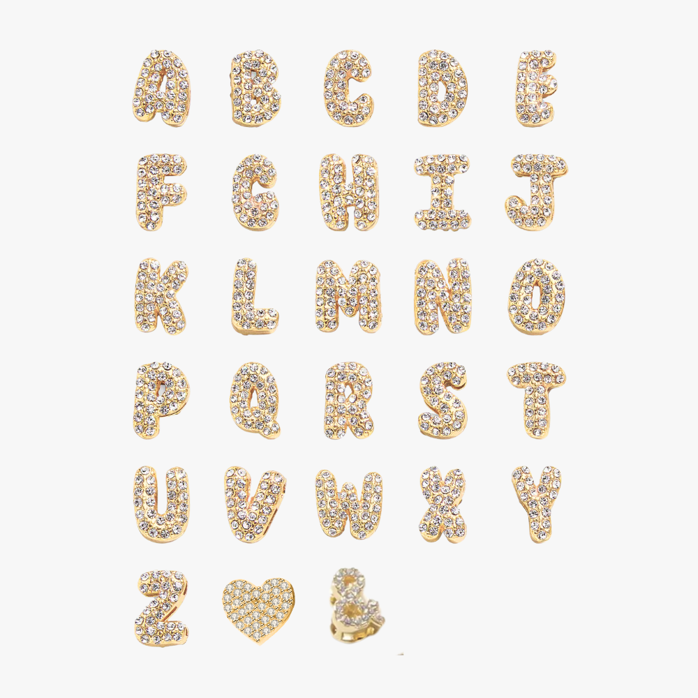 Personalized Pavé Bubble Necklace