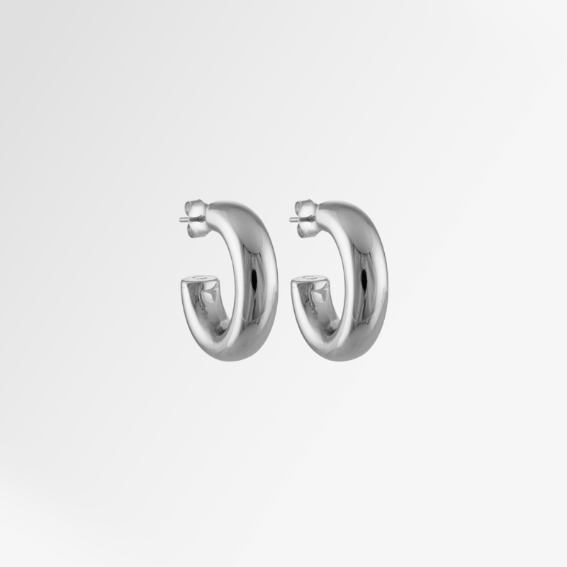 Earrings circles Leila 20mm