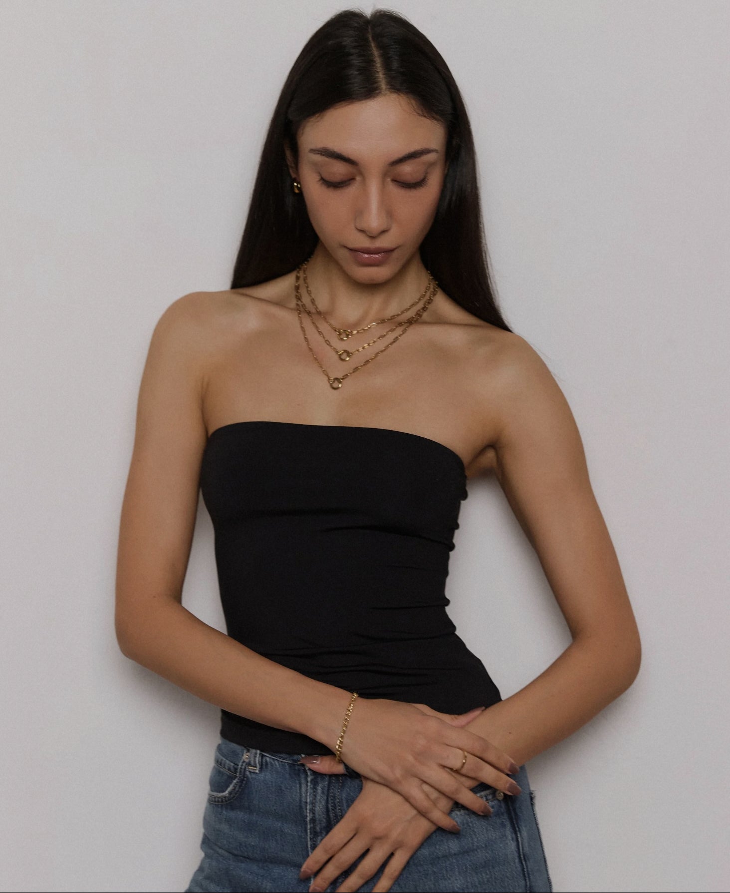 Náhrdelník Gaia s karabinkou pro talismany